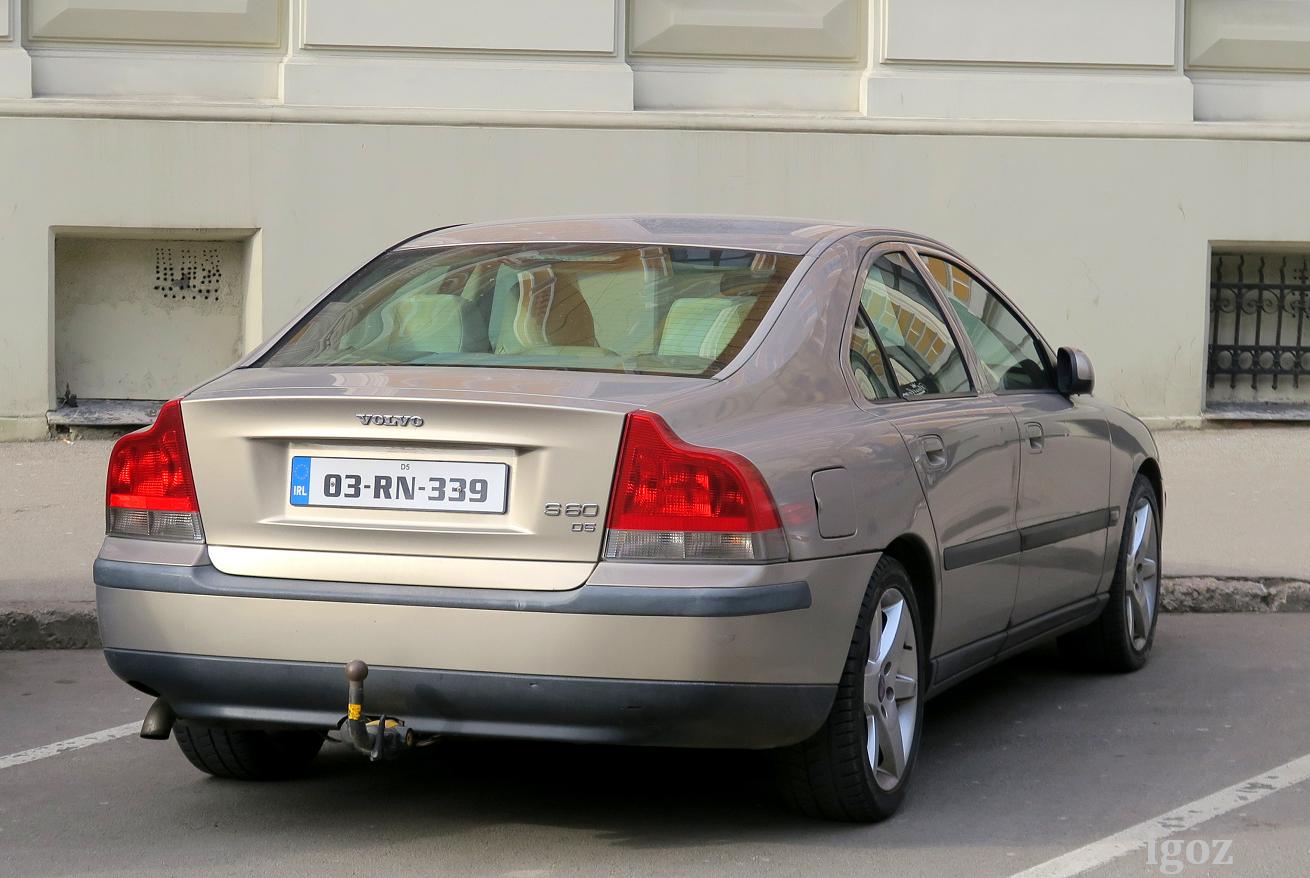 03-RN-339, Volvo S60 1st gen (384), 2001–2009