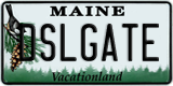 Maine, Vanity Plates