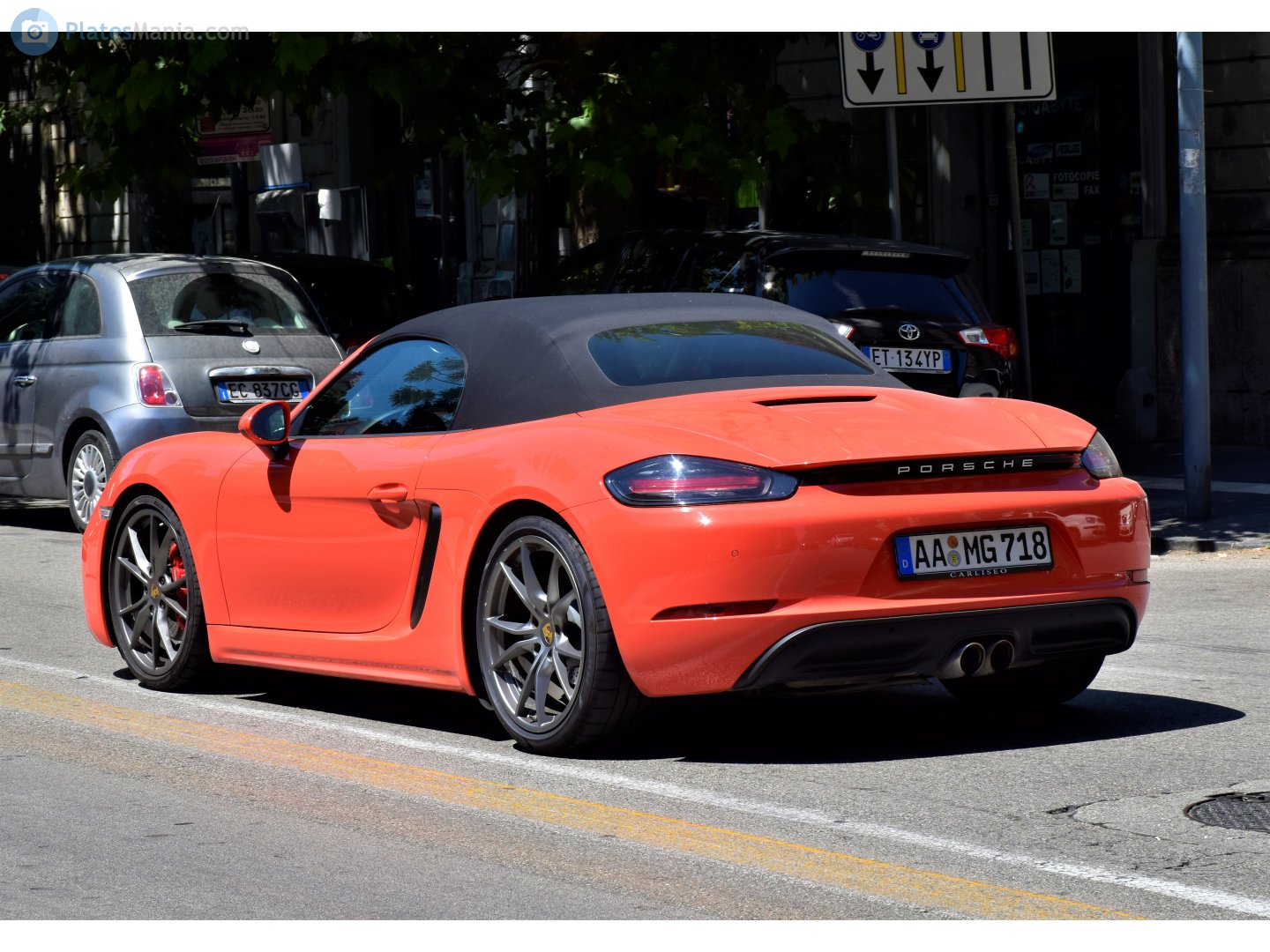 AA MG 718, Porsche Boxster 4th gen 718 Boxster (982), 2016–