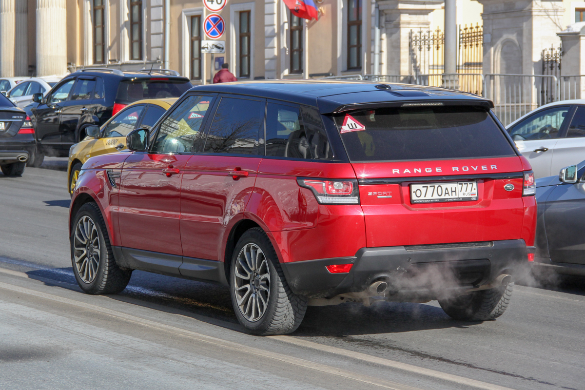 о 770 ан 777, Land Rover Range Rover Sport 2nd gen (L494), 2013–2017