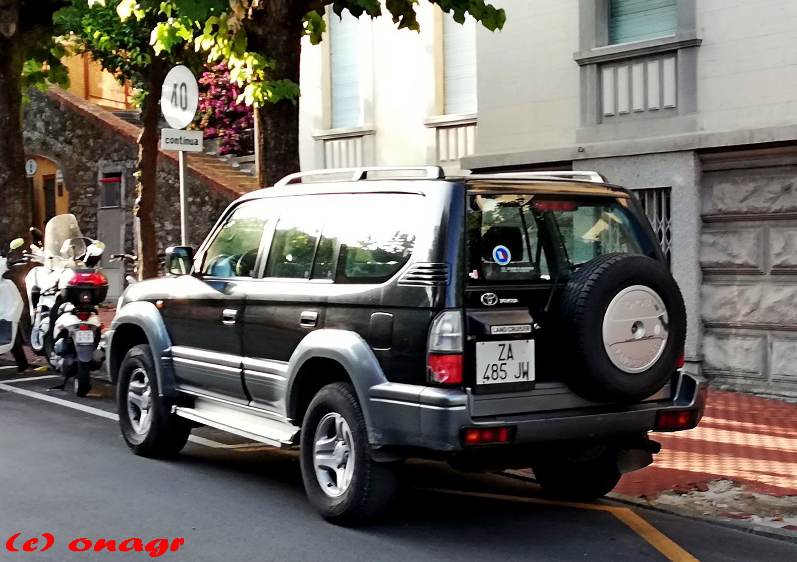 ZA 485 JW, Toyota Land Cruiser Prado 2nd gen 5-door SUV (J95), 1996–2002