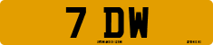 License plate of the United Kingdom, 1932 year system