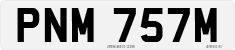 License plate of the United Kingdom, 1963 year system