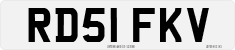License plate of the United Kingdom, 2001 year system