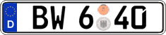 German license plate, Authorities and federal agencies