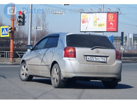 к051кс142, Toyota Allex