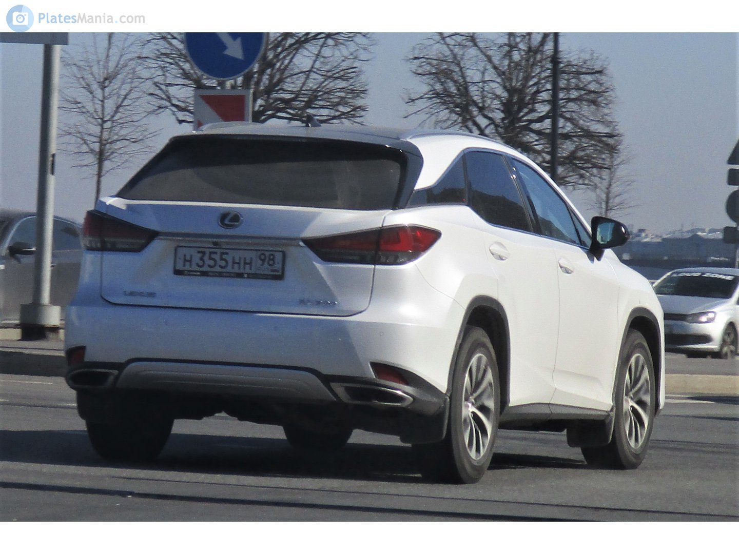 н 355 нн 98, Lexus RX 4th gen (AL20), facelift, 2019–2022