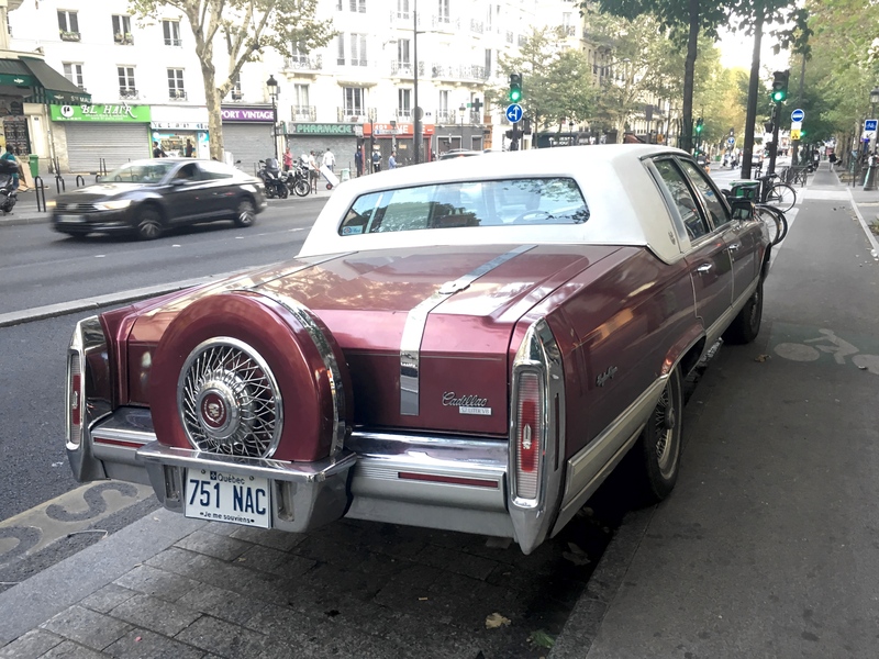 751 NAC, Cadillac Brougham 1st gen (W69; D-body), facelift, 1989–1992