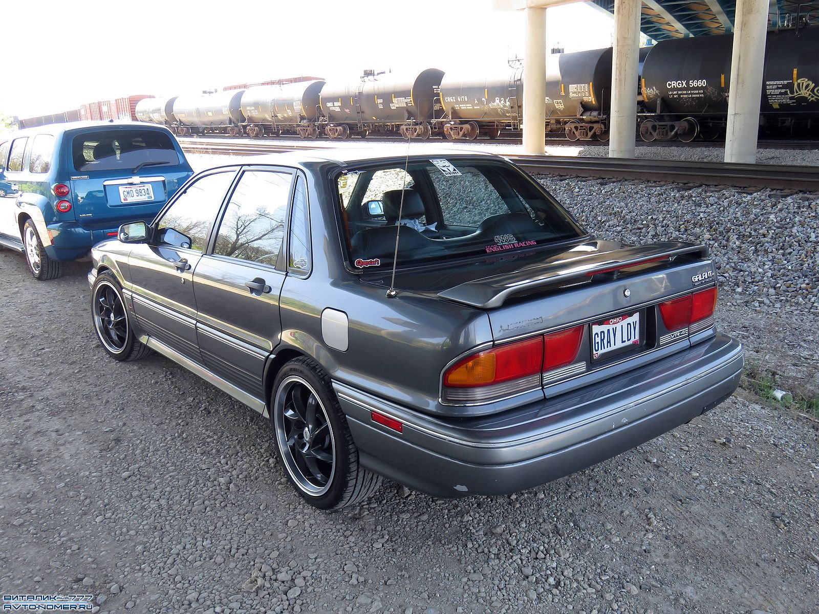 GRAY LDY, Mitsubishi Galant 6th gen Sedan (E30), 1987–1993