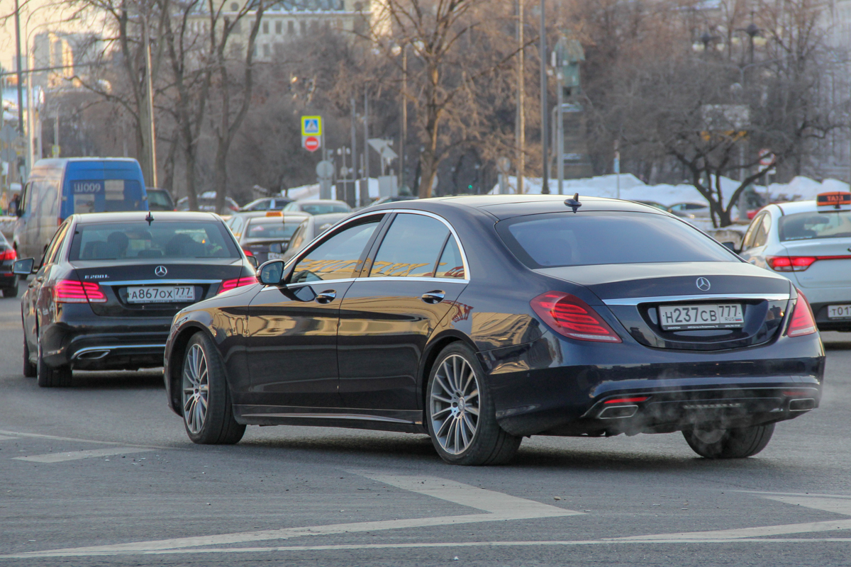 н 237 св 777, Mercedes-Benz S-Klasse 8th gen Coupé (С217), 2014­–2020
