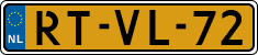 License plate of the Netherlands, Cars