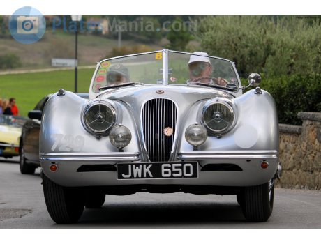 JWK 650, Jaguar XK120