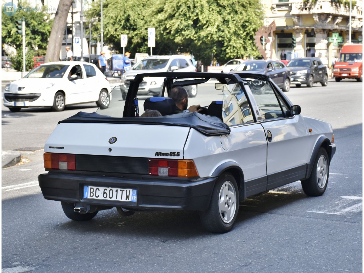 BC 601 TW, FIAT Ritmo 1st gen 5-door Hatch (138), facelift, 1982–1988