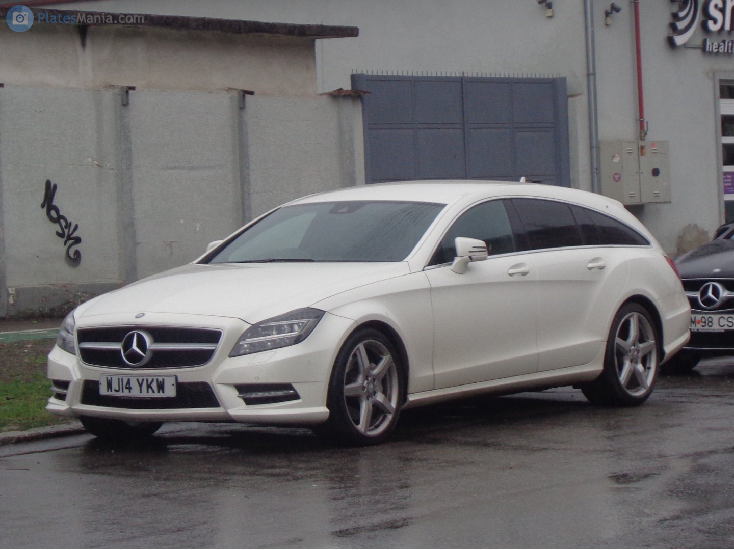 WJ14YKW, Mercedes-Benz CLS-Klasse 2nd gen Shooting Brake (X218), 2012­–2018