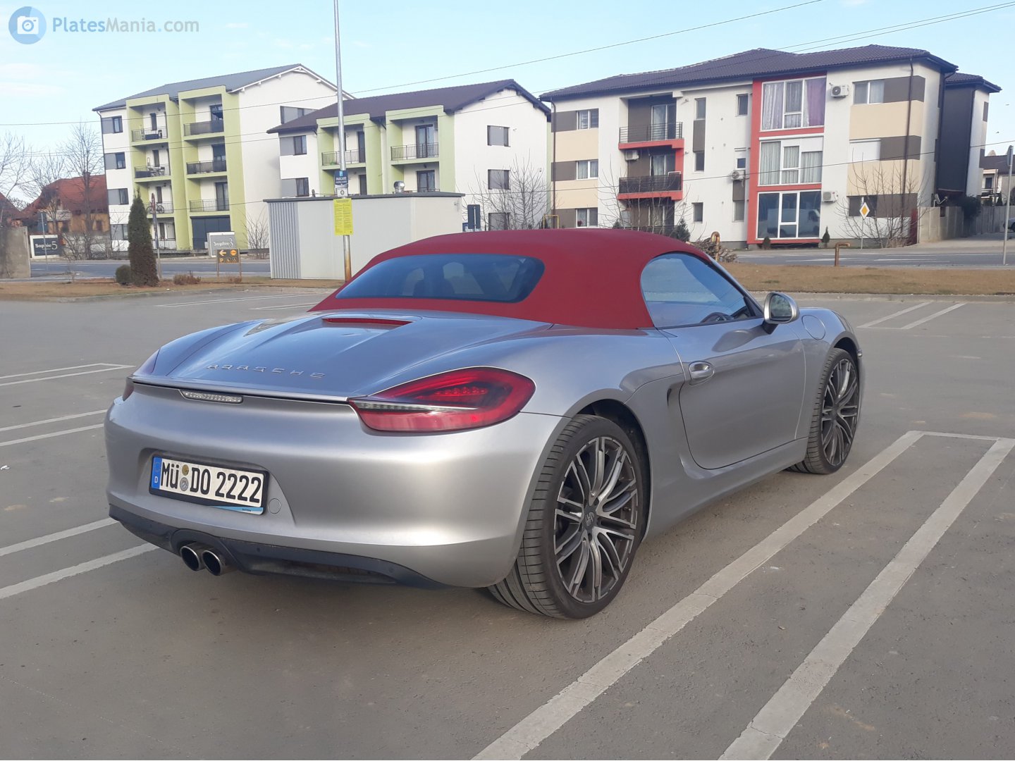 MÜ DO 2222, Porsche Boxster 3rd gen (981), 2012–2017