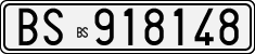 License plate of Italy, Cars (1927 year series)