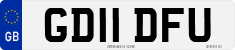 License plate of the United Kingdom, 2001 year system