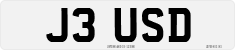 License plate of the United Kingdom, 1983 year system