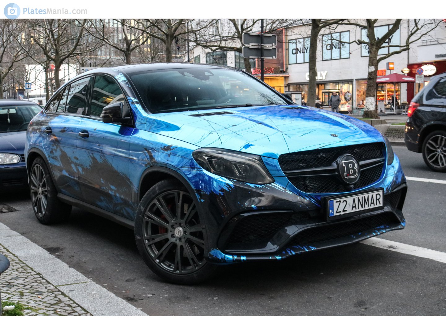 Z2 ANMAR, Mercedes-Benz GLE-Klasse 1st gen Coupé (C292), 2015–2019