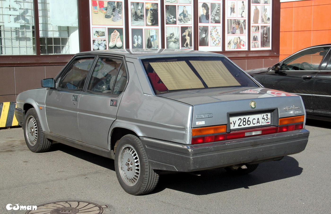 у 286 са 43, Alfa Romeo 90 1st gen (162A), 1984–1987