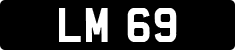 License plate of the United Kingdom, 1903 year system