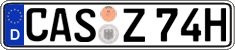 German license plate, Plates for oldtimers (type 