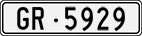 License plate of Switzerland, Cars