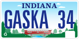 Indiana, Vanity Plates