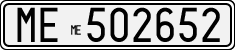 License plate of Italy, Cars (1927 year series)