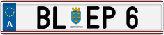 License plate of Austria, Vanity Plates