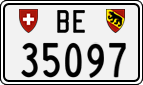 License plate of Switzerland, Cars