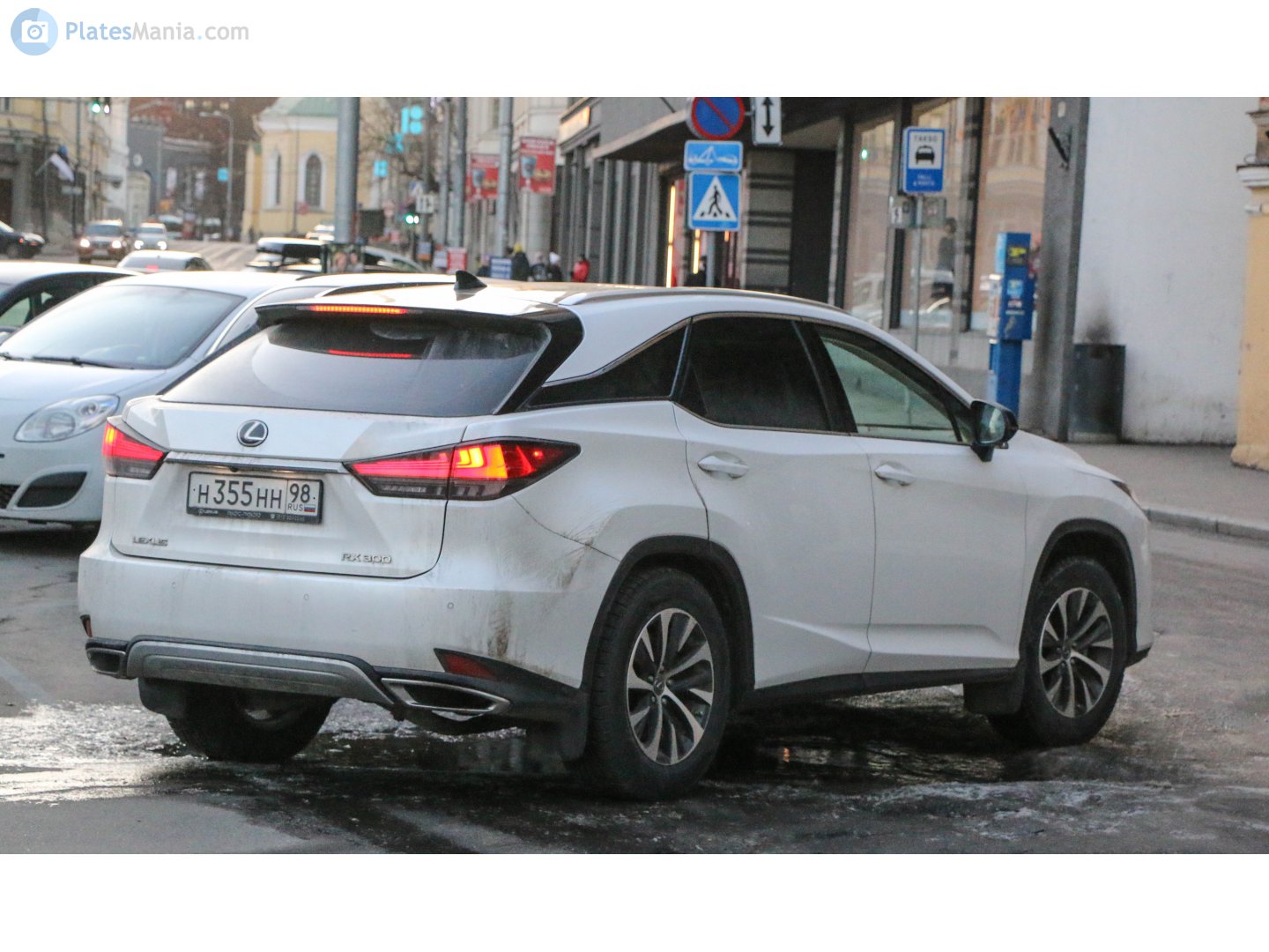 н 355 нн 98, Lexus RX 4th gen (AL20), facelift, 2019–2022
