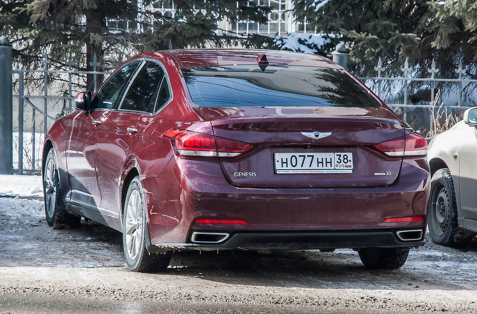 н 077 нн 38, Hyundai Genesis 2nd gen (DH), 2013–2016