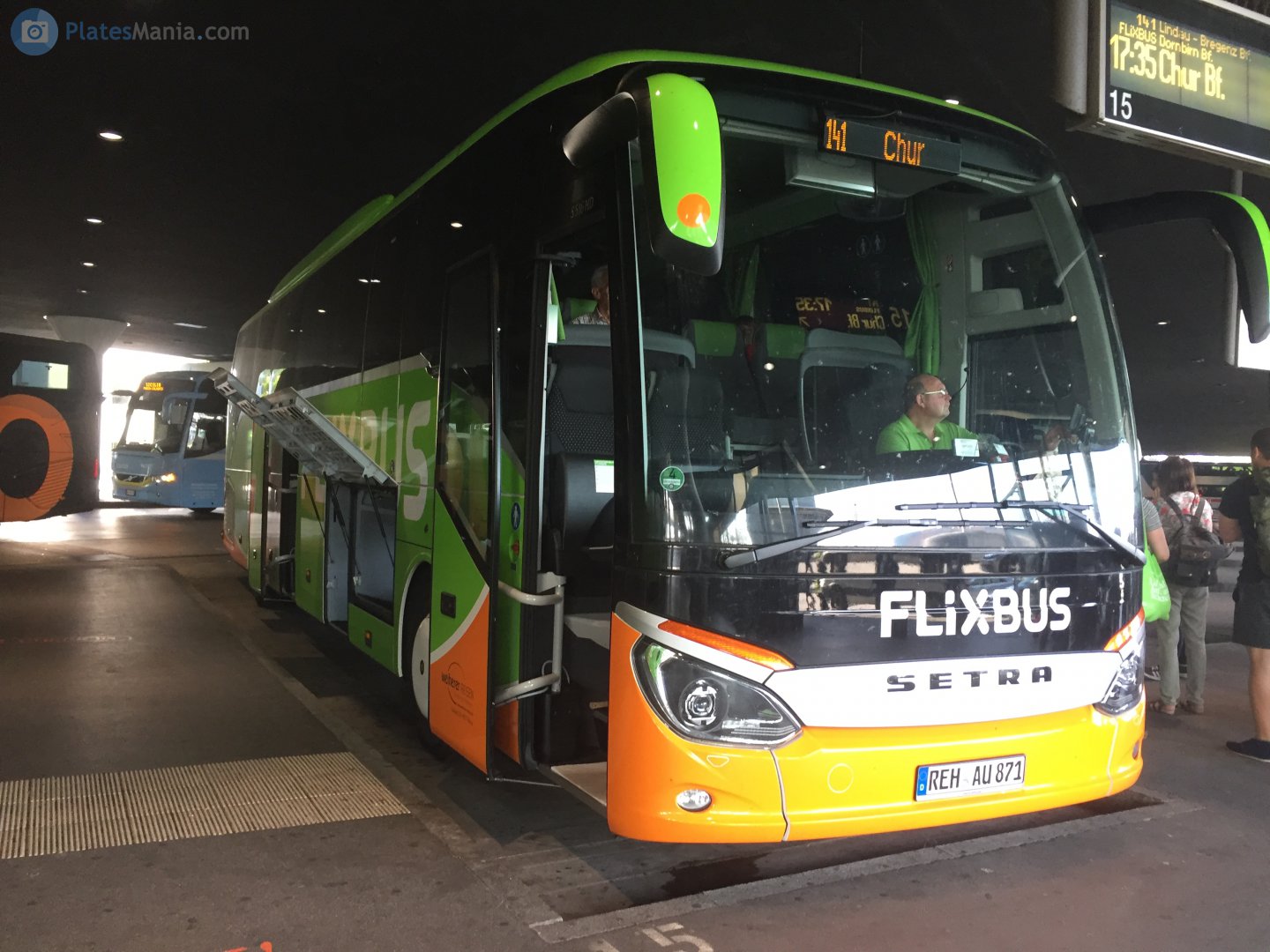 REH AU 871, Setra 500-Series 1st gen Single-Decker (S511/S515–S519), 2012–