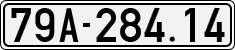 License plate of Vietnam, Cars