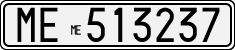 License plate of Italy, Cars (1927 year series)