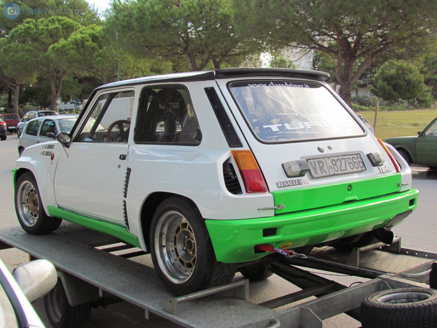 VR 827666, Renault 5 1st gen Turbo (822), 1980–1986