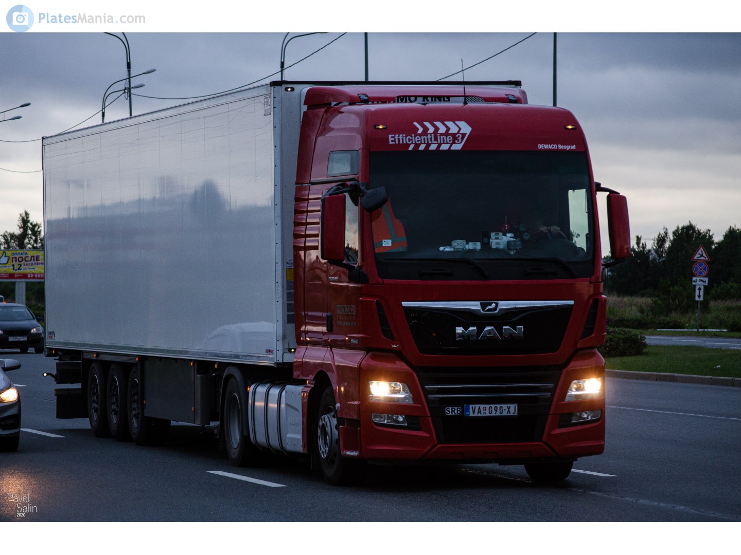 VA 090-XJ, MAN TGX 1st gen, facelift, 2012–2020