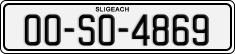 License plate of Ireland, Regular plates