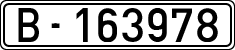 License plates of Spain, 1900 year series