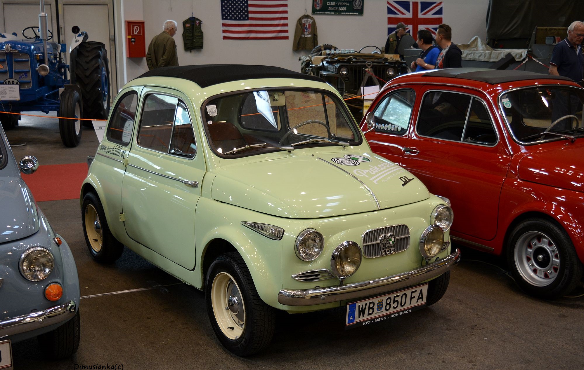 WB 850 FA, Steyr Puch 500/650 