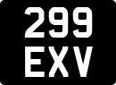 License plate of the United Kingdom, 1932 year system