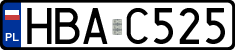 License plates of Poland, Authorities