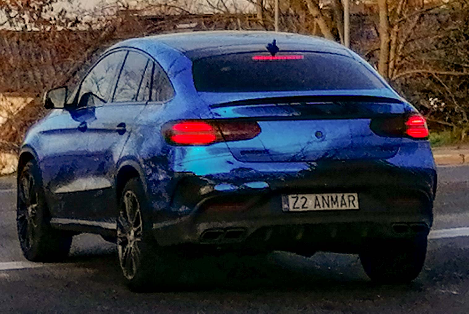 Z2 ANMAR, Mercedes-Benz GLE-Klasse 1st gen Coupé (C292), 2015–2019