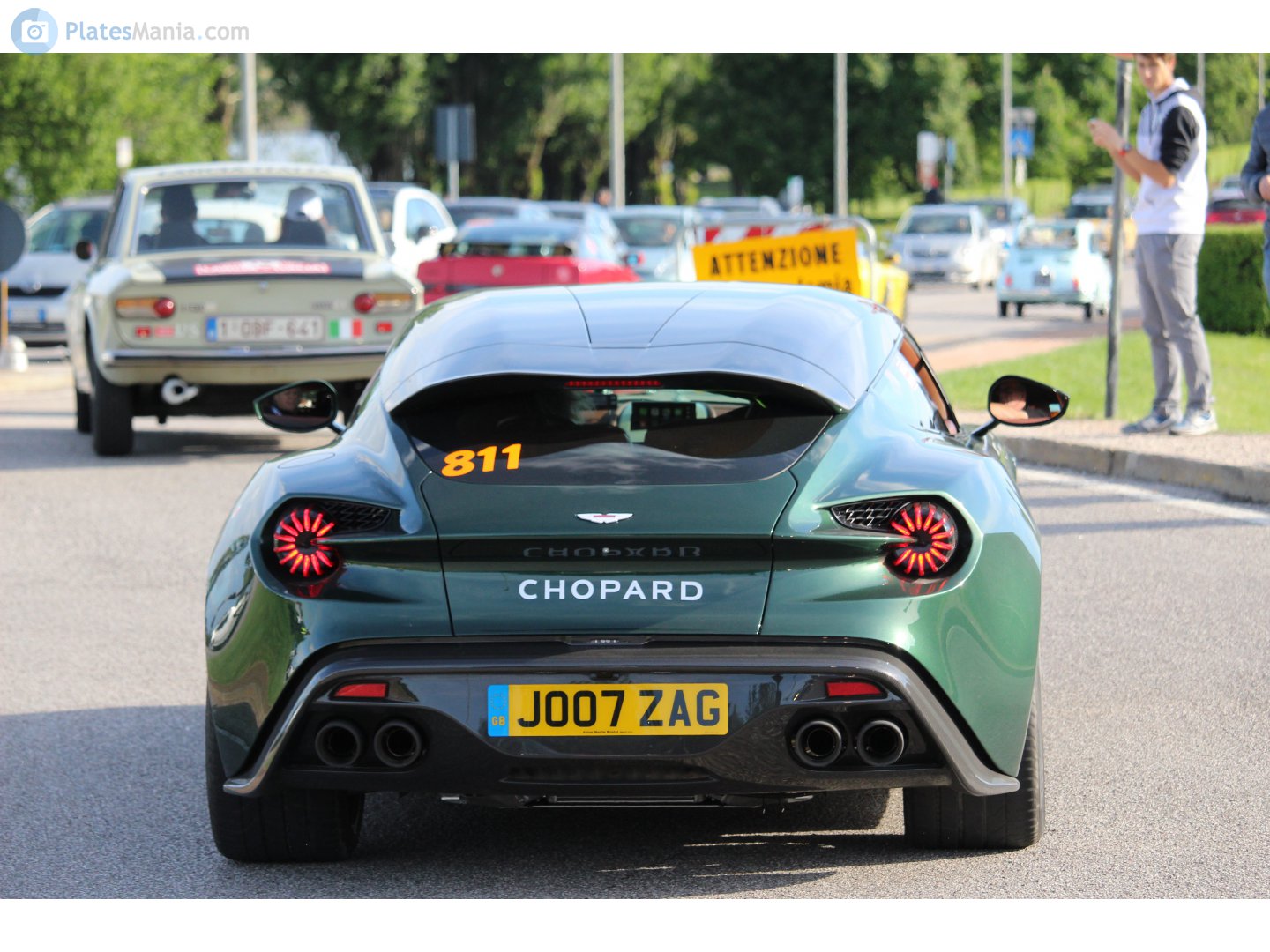 JO07ZAG, Aston Martin Vanquish Zagato Shooting Brake, 2018