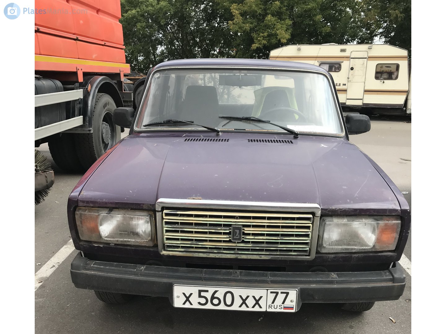 х 560 хх 77, Lada (VAZ) 2107 Жигули (Nova / Riva / Signet / 1500), 1982–2014