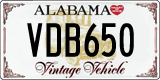 Alabama, Vintage Vehicle (VAB123)
