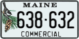 Maine, Specialty plates (123-456)