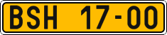 License plate of the Czech Republic, Commercial vehicles (1960)