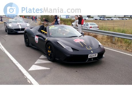 KGV 1P, Ferrari 458